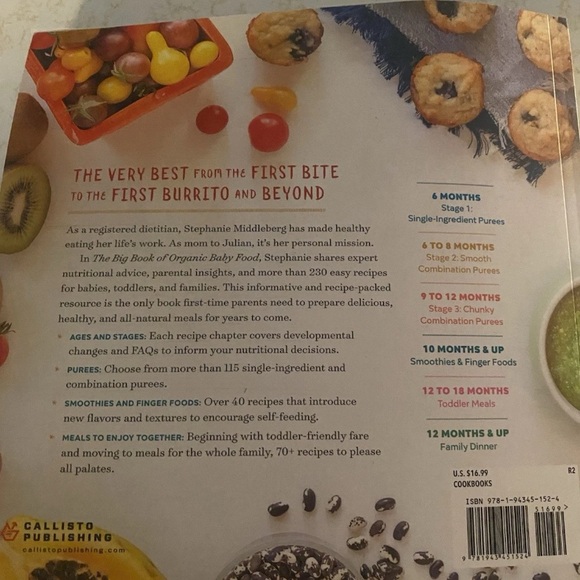 The Big Book of Organic Baby Food - Picture 2 of 2